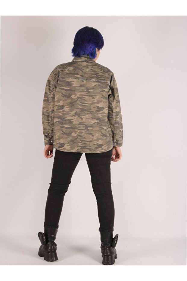 Kadın Oversize Ceket - 4