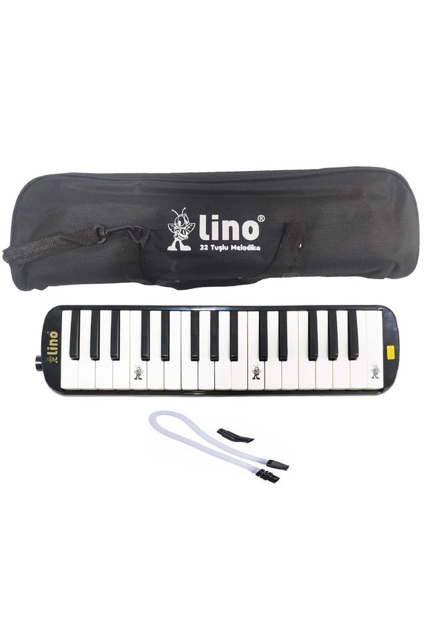 Lino Black Melodika 32 Keys with Cloth Bag