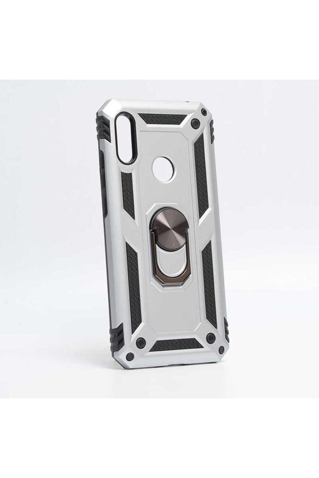 Huawei Honor 8A Shockproof Tank Cover with Magnetic Stand