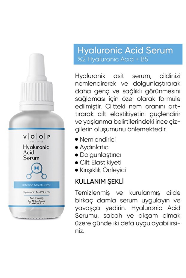 Hyaluronik Asit Serum 30 Ml - 5