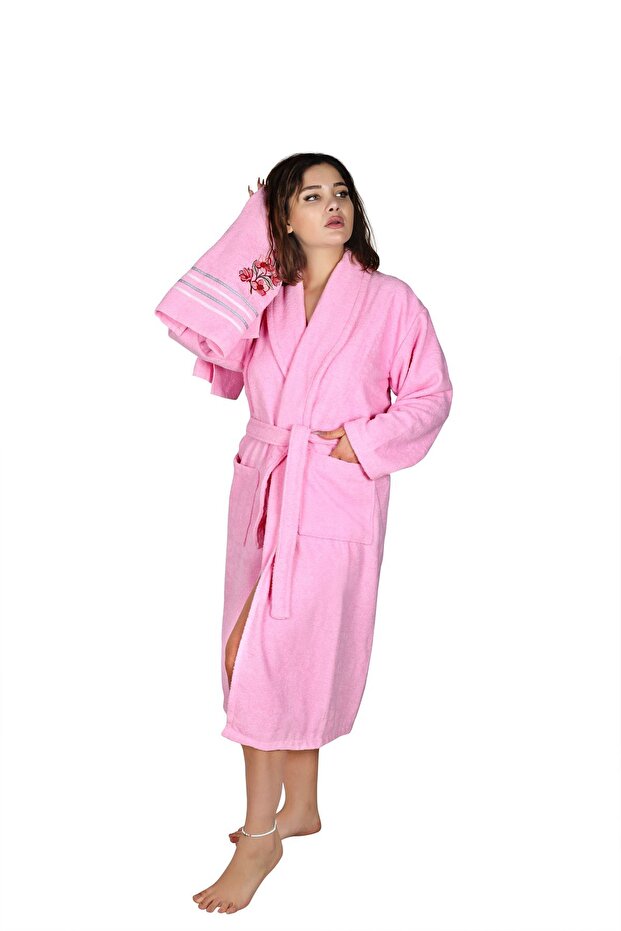 مجموعة رداء حمام مزدوج - 1