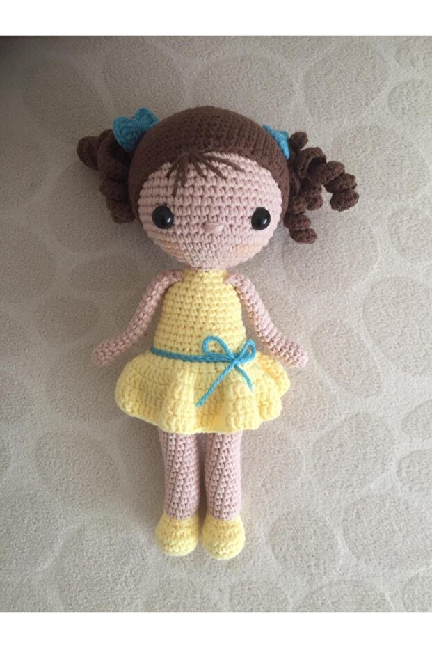 Amigurumi Elbiseli Kız