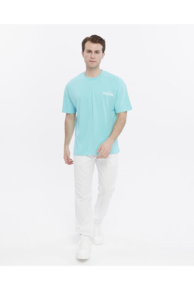 Oversize Print Detailed T-Shirt