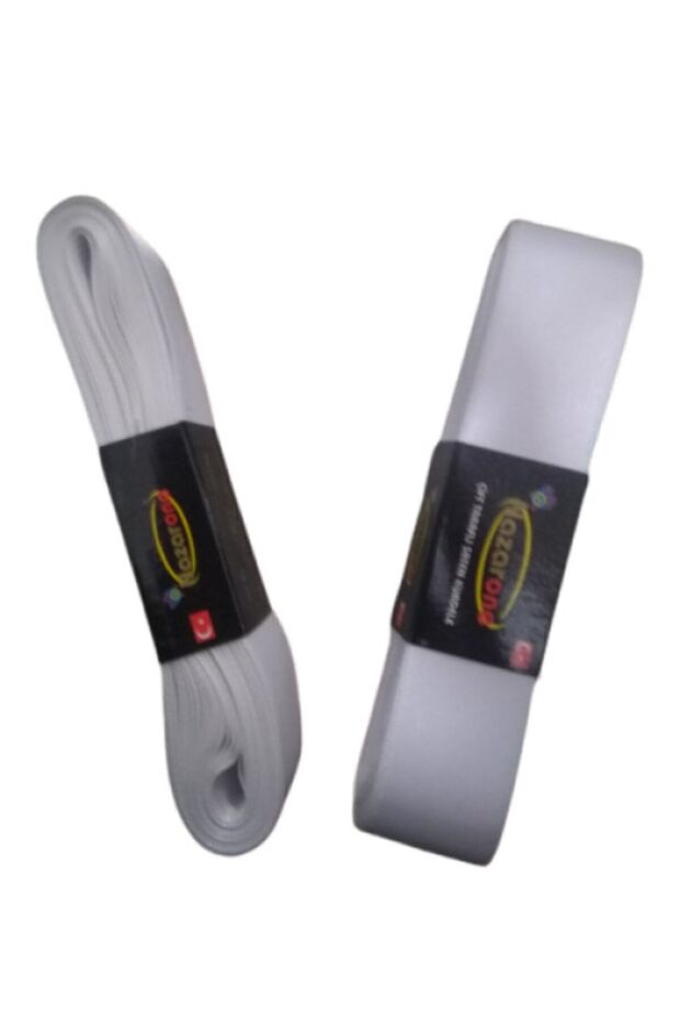 White Satin Ribbon 3 Cm