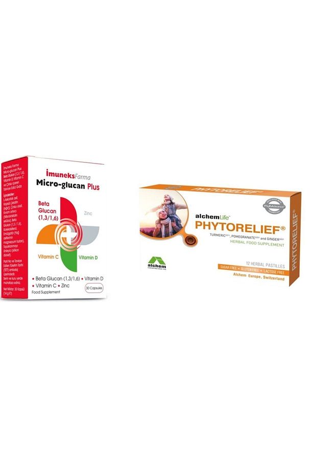 Immuneks Mıcro Glucan Plus Tb + Phytorelıef Pastıl - 1