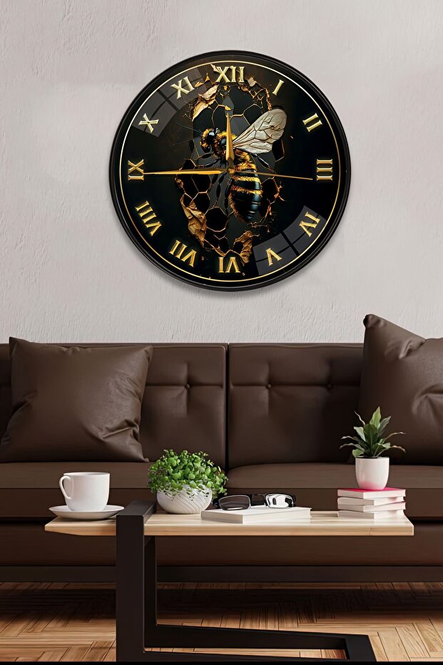 ساعة حائط النحل - 29 سم - 1
