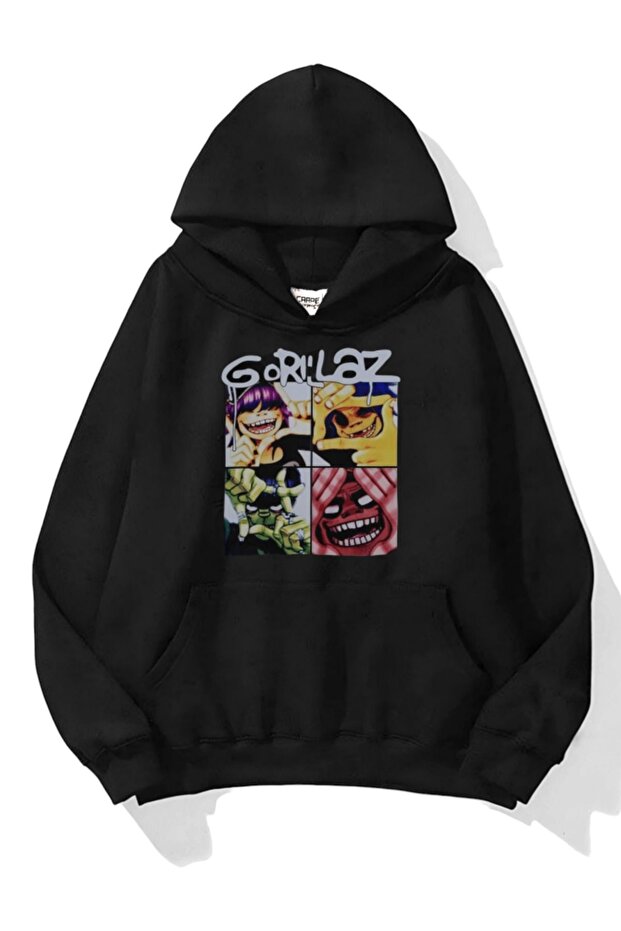 Gorillaz 3 İplik Sweatshirt - 1