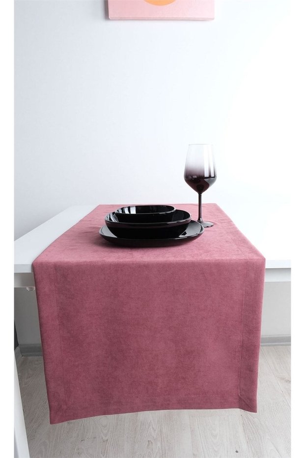 Set of 2 Velvet Textured Runner