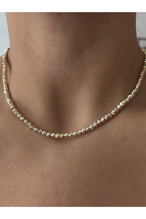 Çift Renk Dorika Kolye - 2