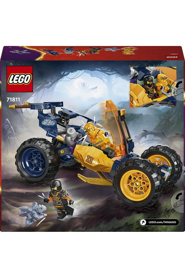 ® NINJAGO® Arin'in Ninja Arazi Buggy Arabası 71811 - 7+ Yaratıcı Oyuncak Yapım Seti (267 Parça) - 5