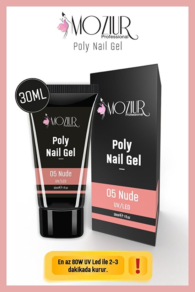 Poly Jel 30ml Nude - 3