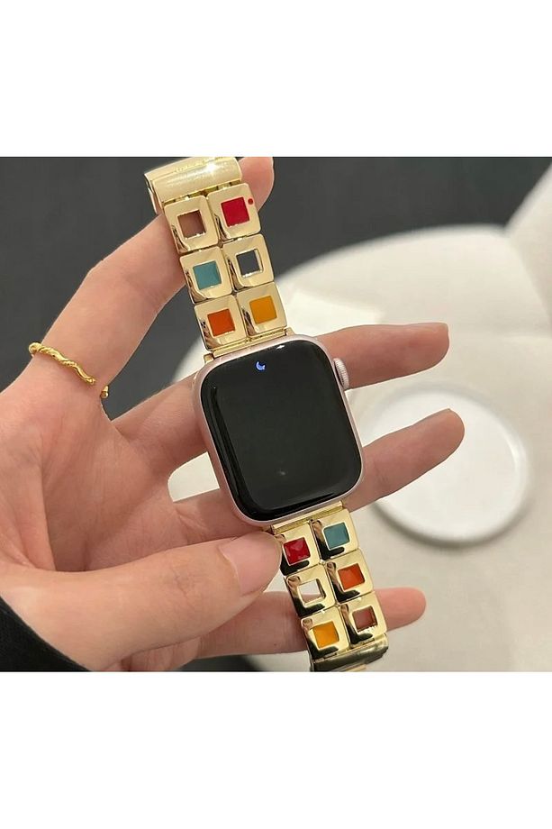 APPLE WATCH UYUMLU 38/40/41 MM FIRE LOOP KORDON - 5