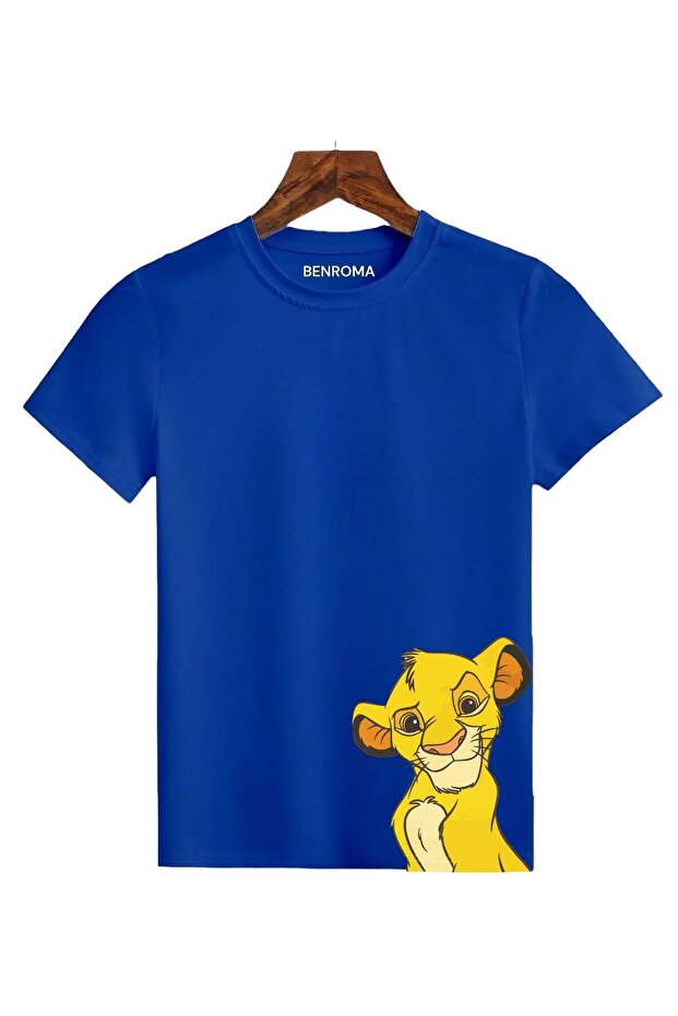 Tiger Printed Unisex Oversize Children's T-Shirt