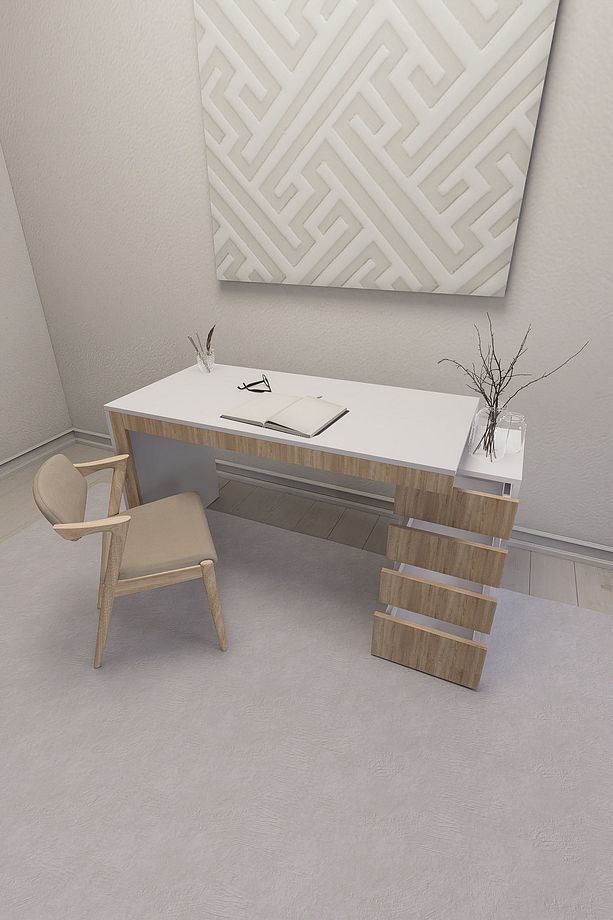 Self Çalışma Masası - Ofis Masası - Ofisdesk KODIGU - 6