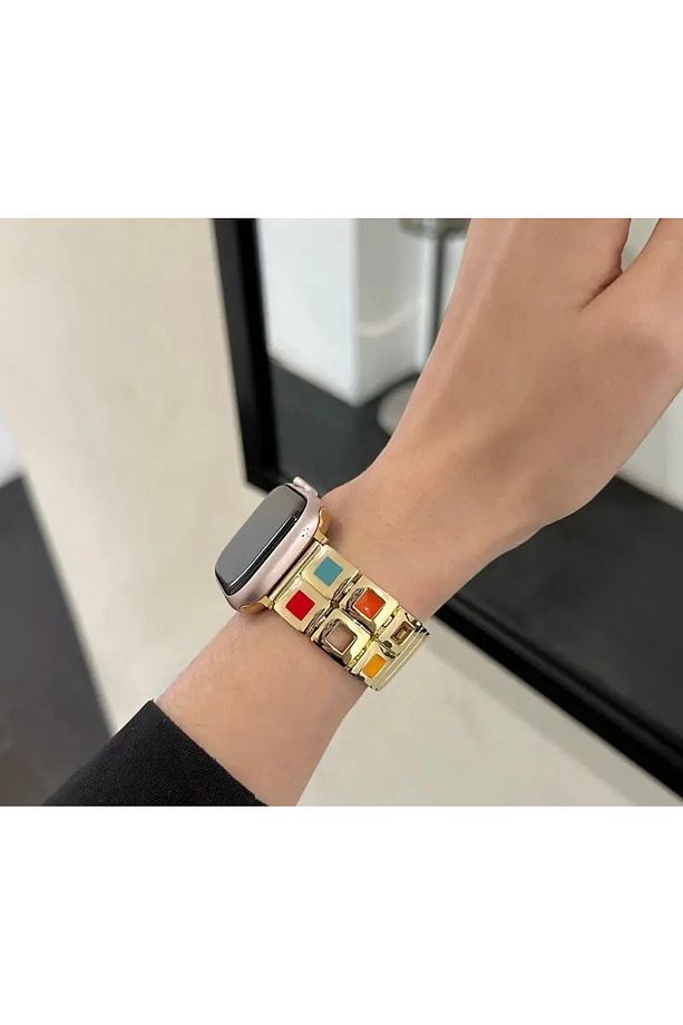 APPLE WATCH UYUMLU 38/40/41 MM FIRE LOOP KORDON - 3