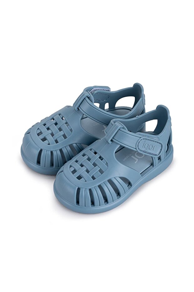 S10271 Tobby Solid Çocuk Sandalet Okyanus - 3