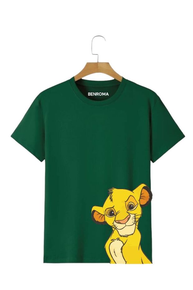 Tiger Printed Unisex Oversize Children's T-Shirt