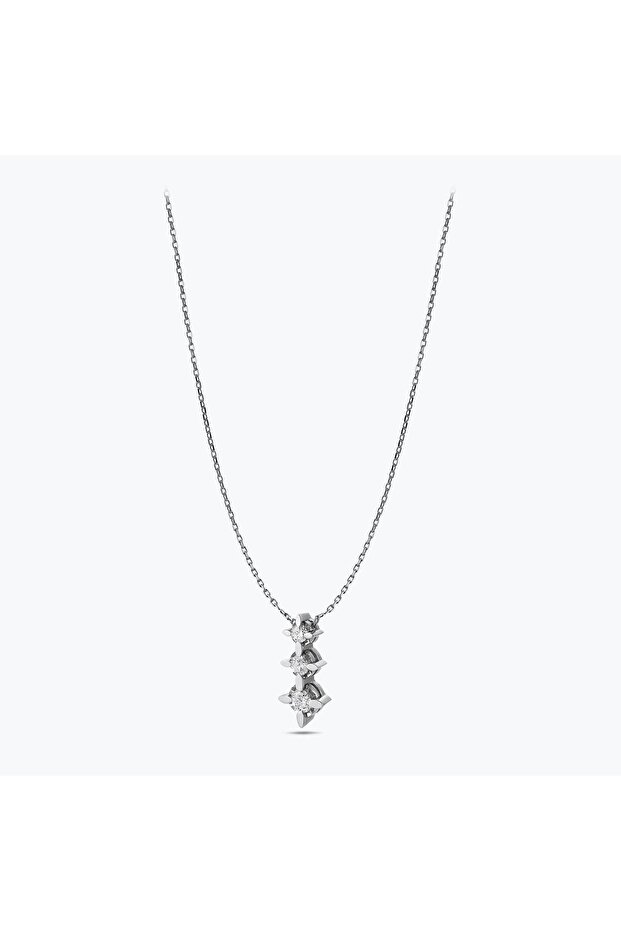 Pırlanta Tria Kolye - 2