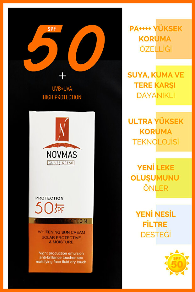Beyazlatıcı Yüz Güneş Kremi Yüksek Korumalı Uva-uvb (60 ml) - 1