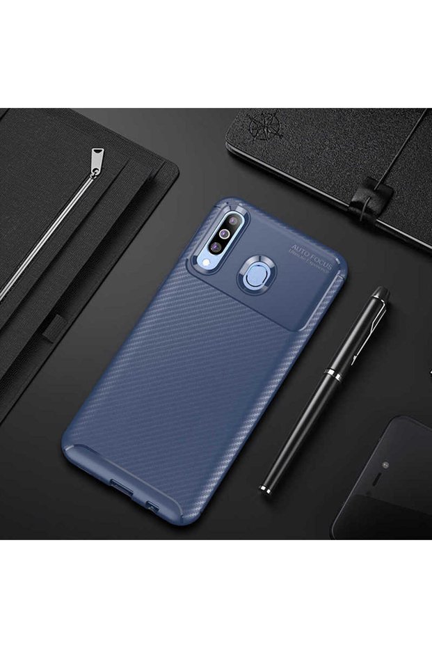 Samsung Galaxy M30 Patterned Silicone Cover with Camera Protection