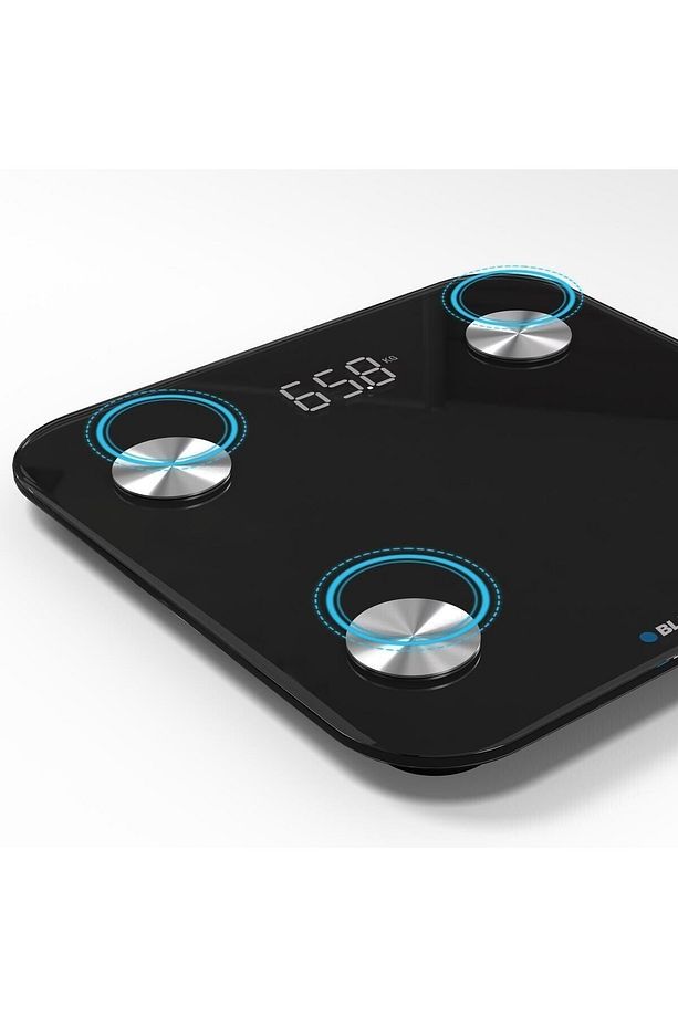 SW500 Body Master Smart Bluetooth Tartı Baskül Siyah - 5