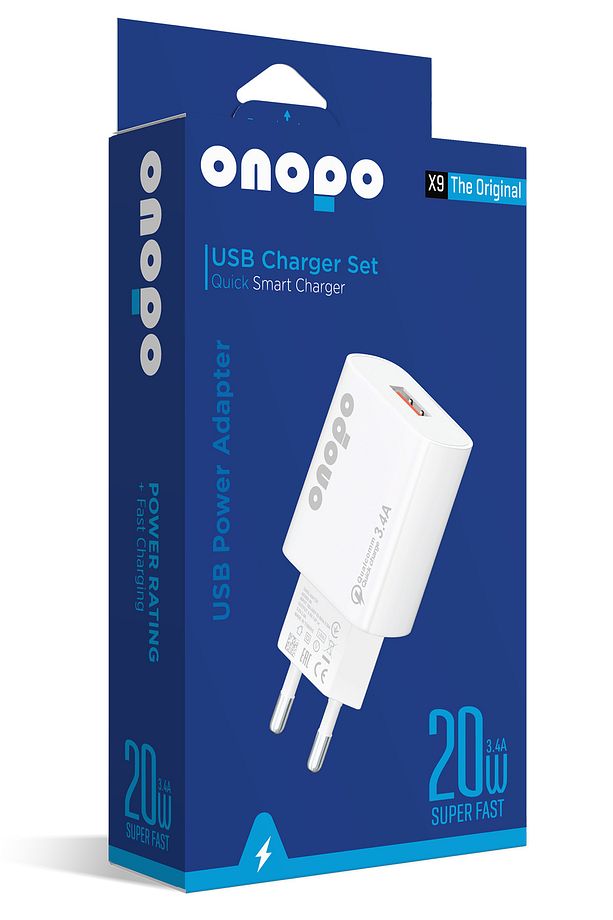 3.4a Usb Girişli Hızlı Şarj Adaptörü - X9 - 3