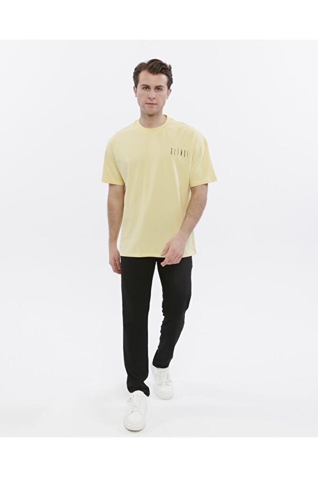 Oversize Print Detailed T-Shirt