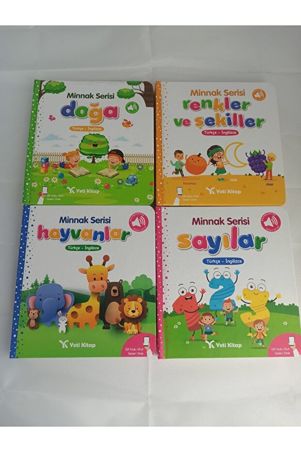 0-1 Yaş Arası Bebek Kitapları (4 Kitap)