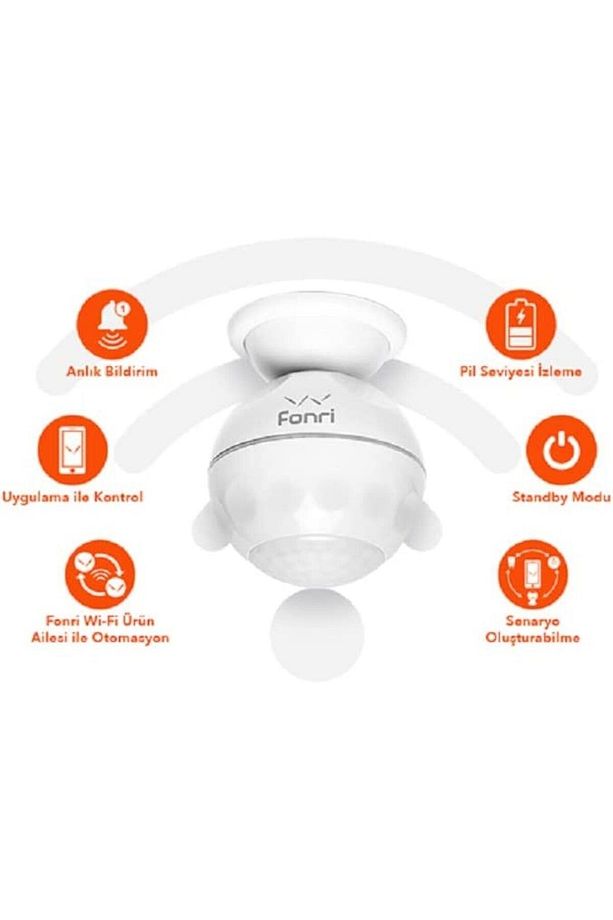 Akıllı Kablosuz Hareket Sensörü Ve Akıllı Led Ampül Seti, Wifi, Uzaktan Kontrol, Tuya Destekli - 2