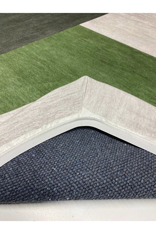 Welsoft Fabric Digital Printed Yrk127 Model Elastic Carpet Cover - 6