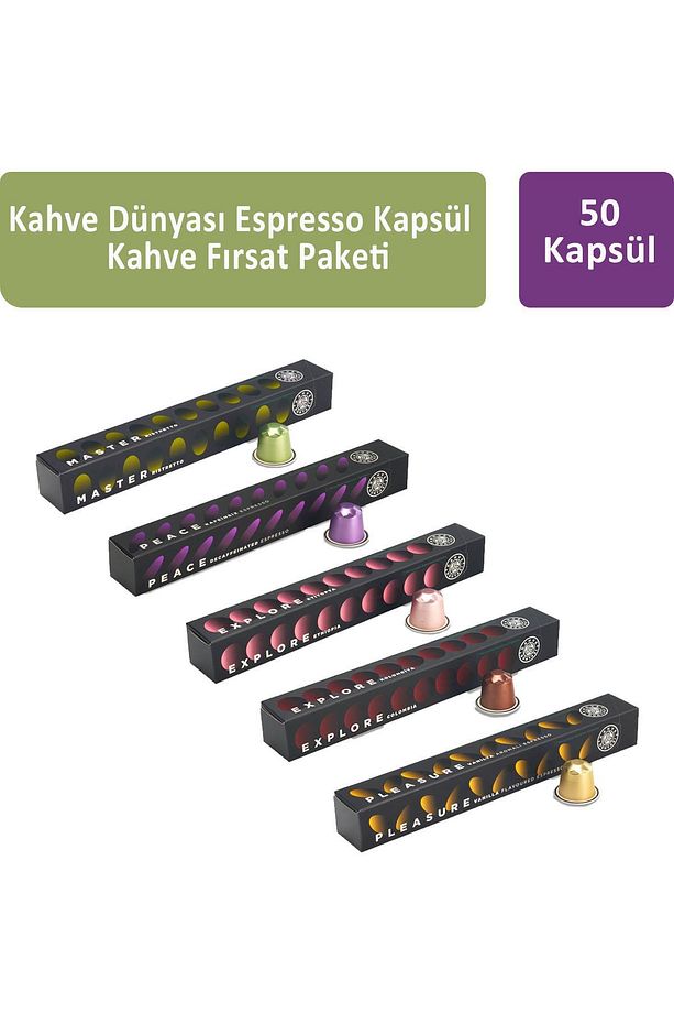 Espresso Kapsül Fırsat Paketi 50 Kapsül - 1