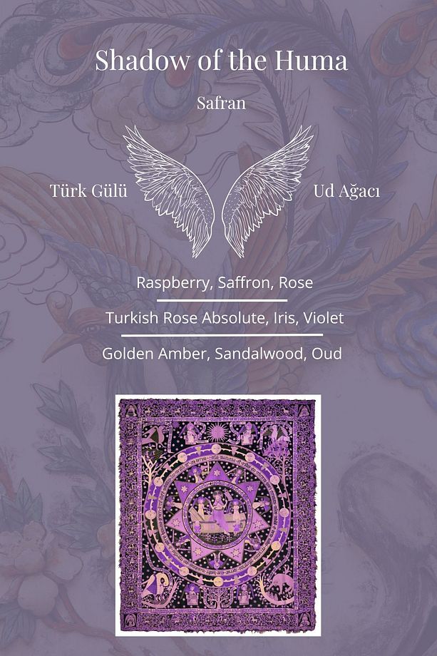 Shadow of the Huma Çubuklu Oda Kokusu - Oriental, Ud ve Gül 120ml - 3