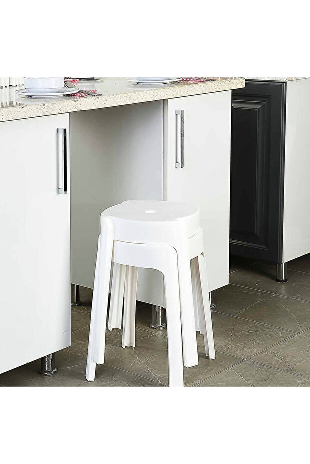 Solo Tabure - Beyaz - 1