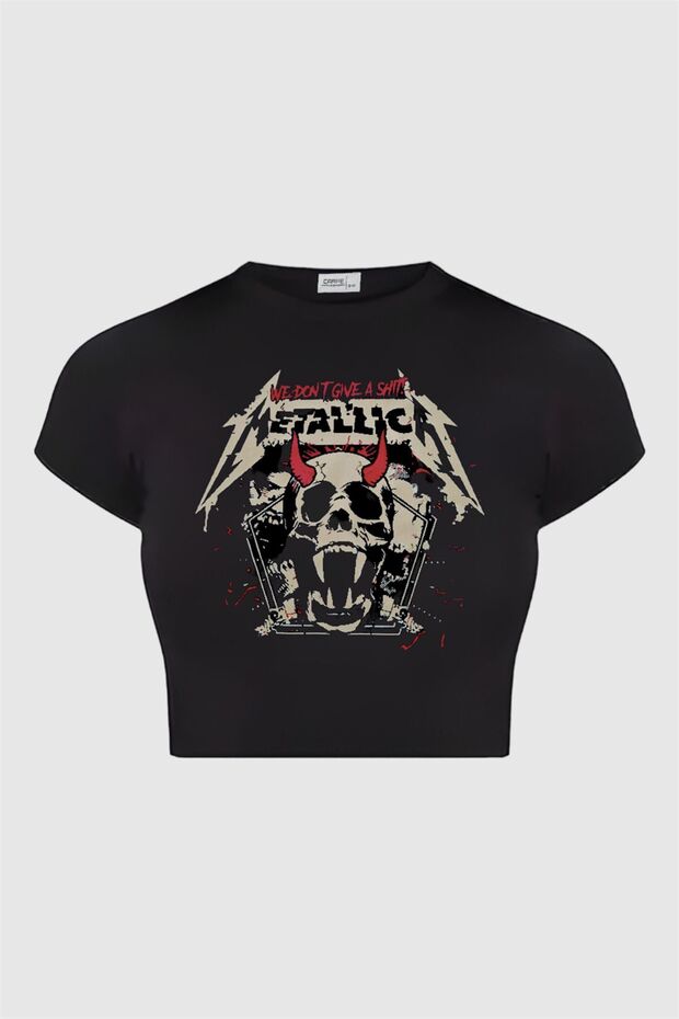 Metallica Devil Crop - 1