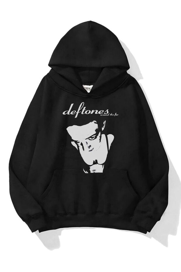 Deftones 3 İplik Oversize Sweatshirt - 1