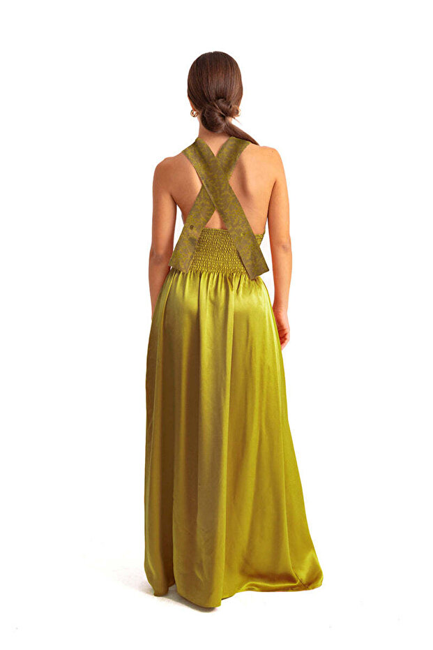 ASPEN ÇAPRAZ MAXI ELBİSE - 3