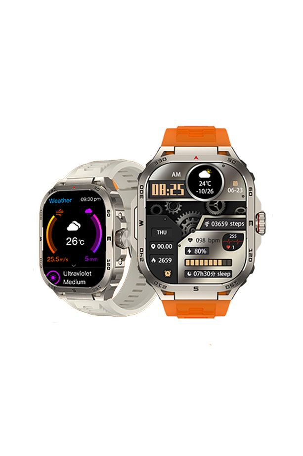 Akıllı Saat 2024 Model Son Sürüm Smart Watch 2,01 inç Büyük Ekran Çift Kordonlu 49 mm - 1
