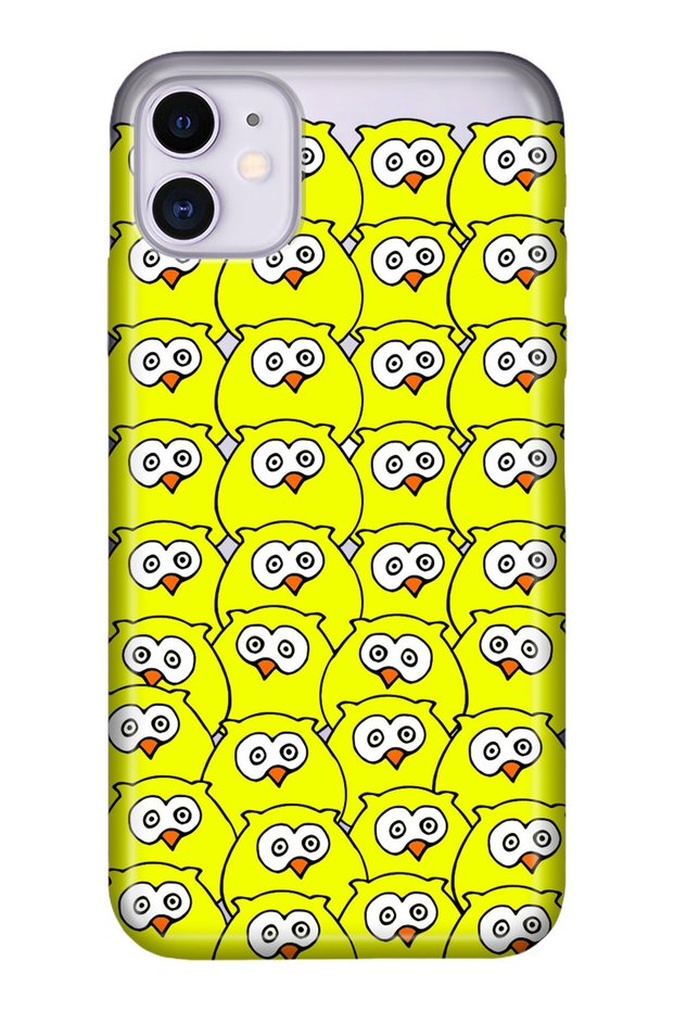 iPhone 11 Pure Modern Patterned Silicone Case Chick
