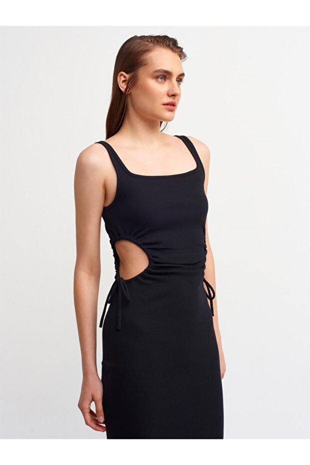 Rochie lungă cu ferestre - 4