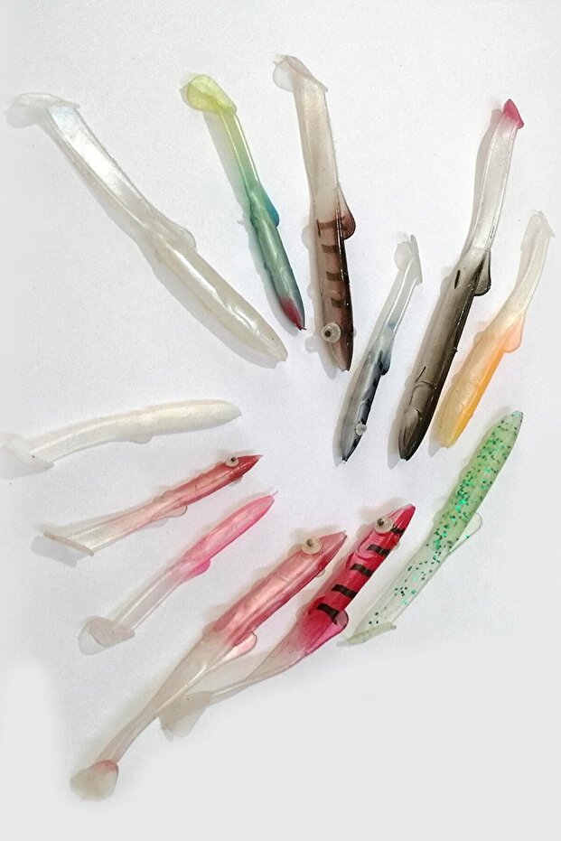 Silikon Balık Seti - 4