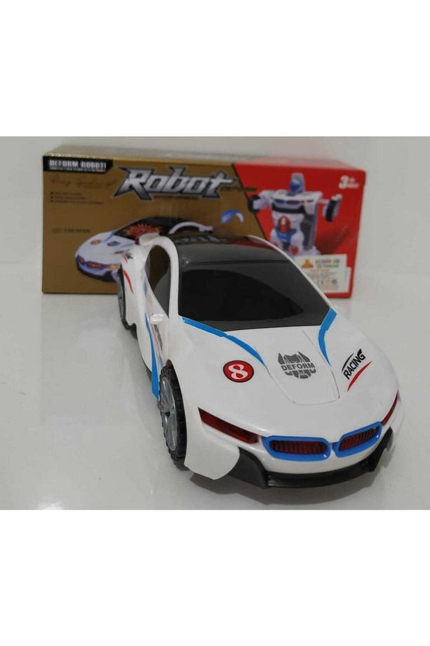 Robota Dönüşen Robot Araba Change Robot Car - 1