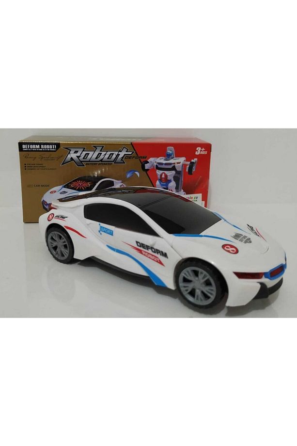 Robota Dönüşen Robot Araba Change Robot Car - 3