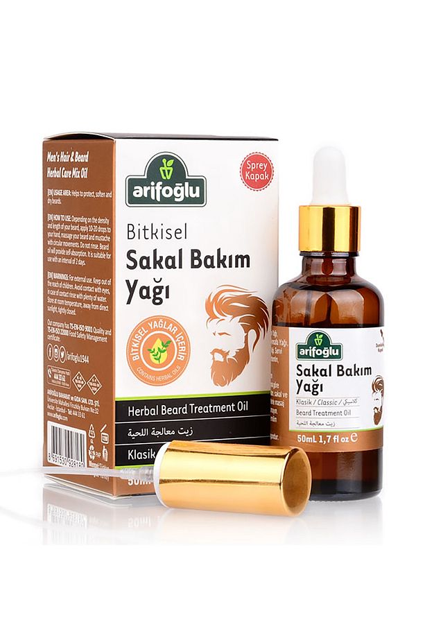 Bitkisel Sakal Bakım Yağı 50ml - 1