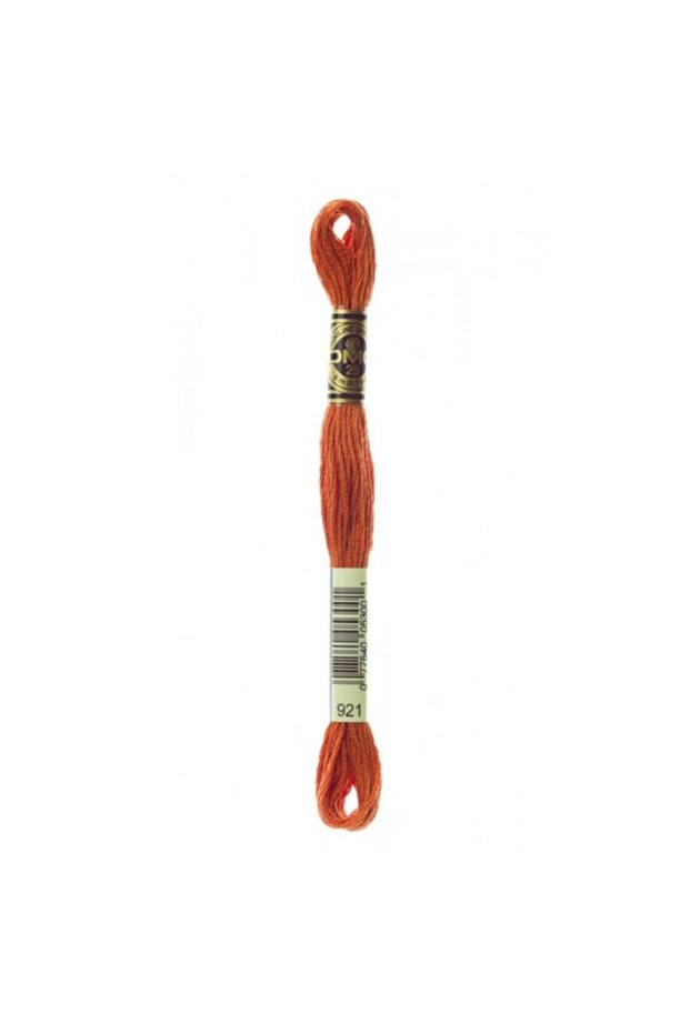 Dmc Muline - 8 متر 921 خيط تطريز - نسيج