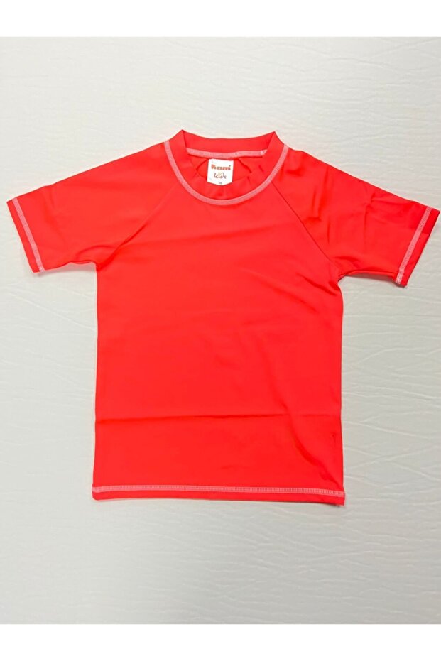 Children's Swimmer T-Shirt / Coral