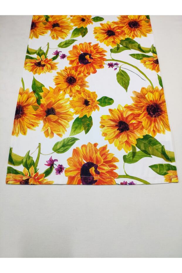 Ayçiçeği Desenli Runner - 2