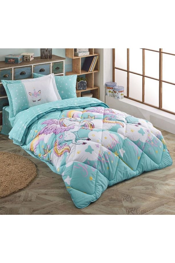 Magical Aqua - Poplin Tek Kişilik Uyku Seti - 1
