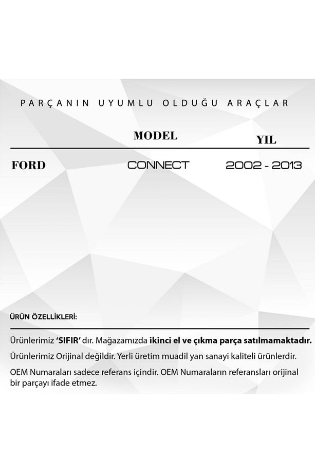 Connect Için Arka Silecek Motor Dişlisi - 2