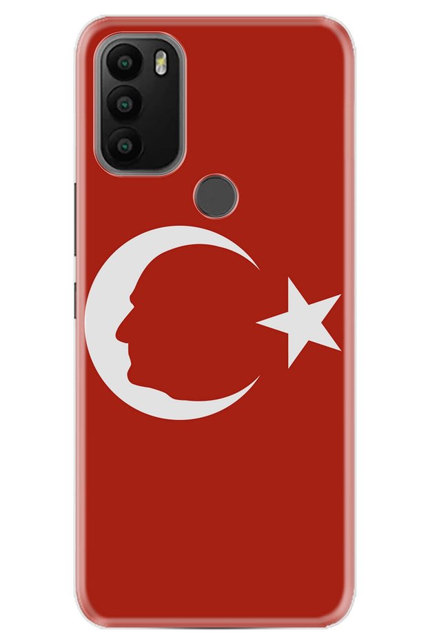General Mobile Gm 21 Plus Case Pure Modern Patterned Silicone Cover Gazimustafa