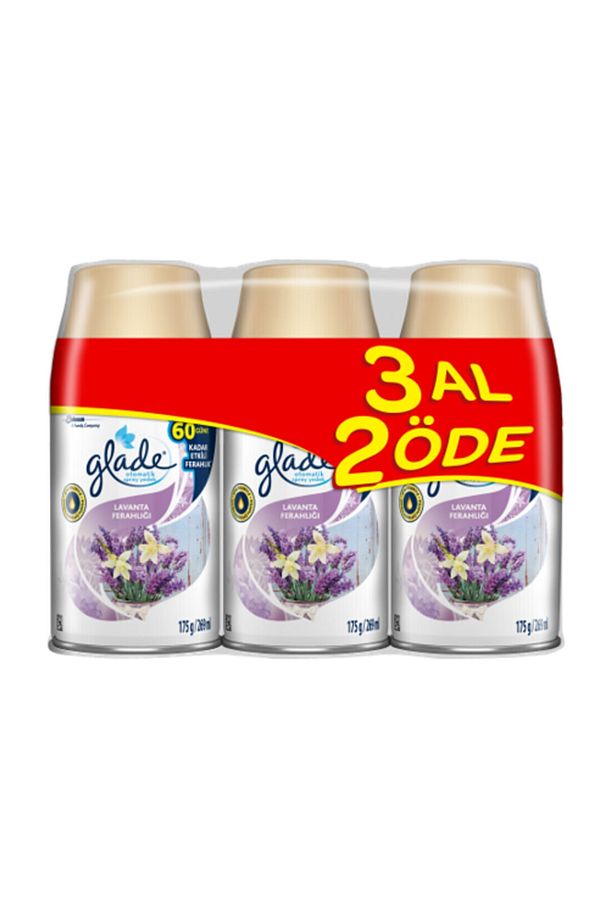 Otomatik Sprey Lavanta Oda Kokusu Yedeği 3x269 ml - 1